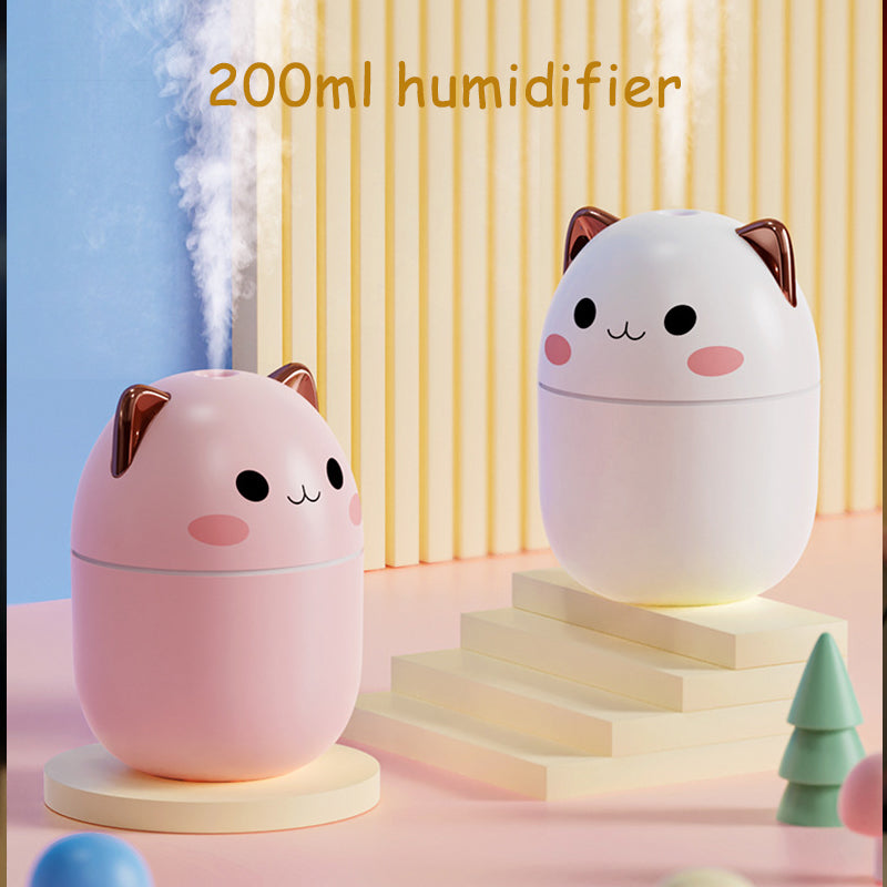 Cat-Shaped Silent Aromatherapy Air Diffuser