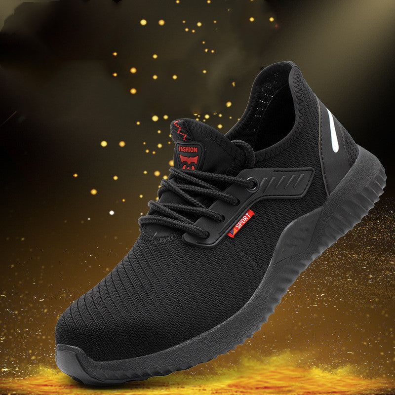 Breathable Anti-Smash Safety Work Shoes