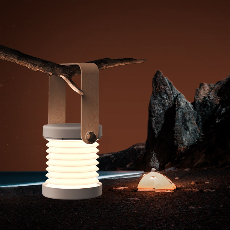 Foldable Dimmable LED Reading Light, USB Rechargeable