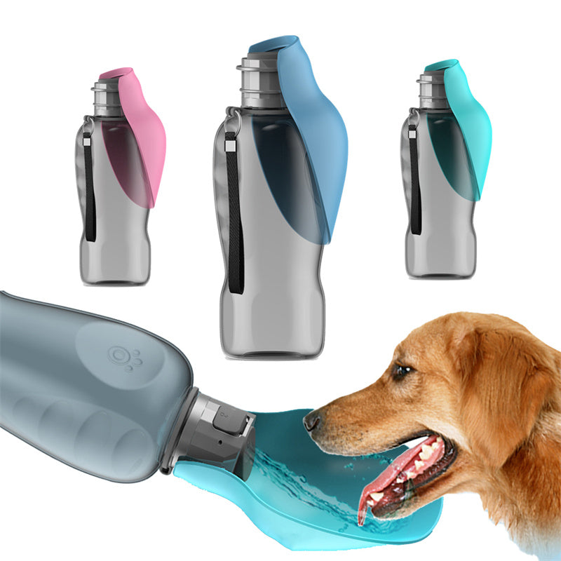 800ml Portable Leak-Proof Dog Water Bottle